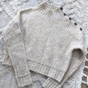 Women's sweater crop nwot S
